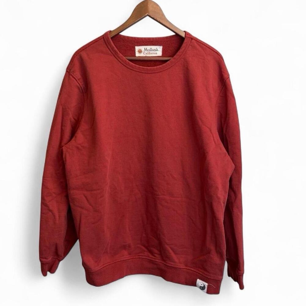 Mollusk California Red Yin & Yang Beach Nature Comfort Men’s XL Sweatshirt
